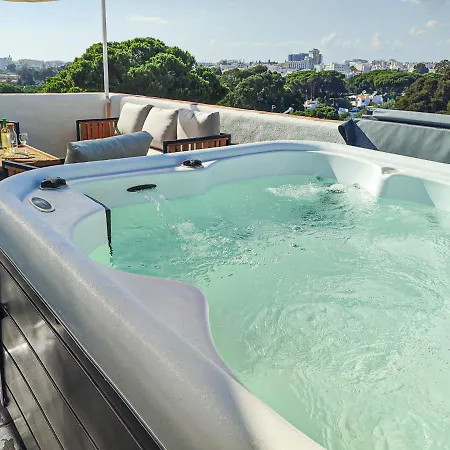 아파트 Loft Quinta Da Balaia - Jacuzzi - By Bedzy *